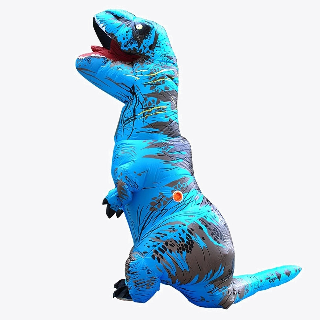 Déguisement Dinosaure Gonflable Bleu