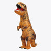 Déguisement Dinosaure Gonflable T-Rex Marron
