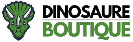 Logo footer dinosaure boutique
