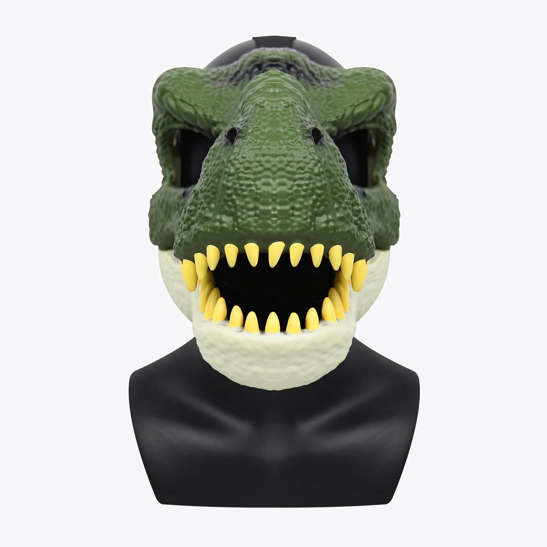 Masque Dinosaure Vert