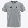 T-Shirt Dinosaure Homme Gris