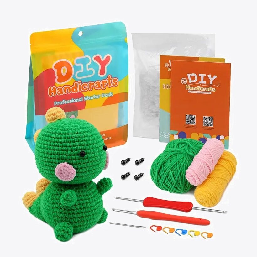 Peluche Crochet Dinosaure DIY