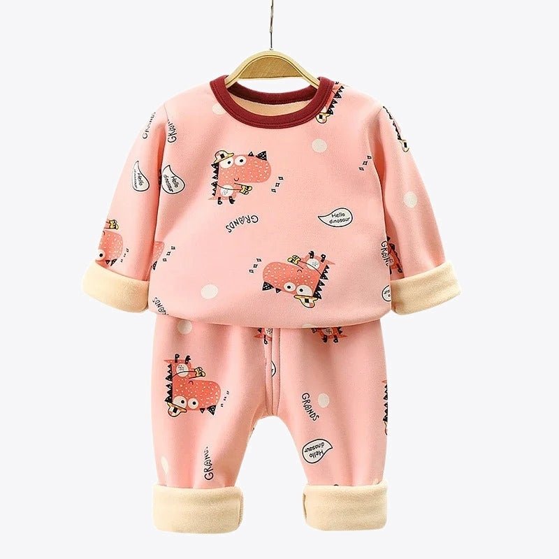 Pyjama Dinosaure Fille Rose