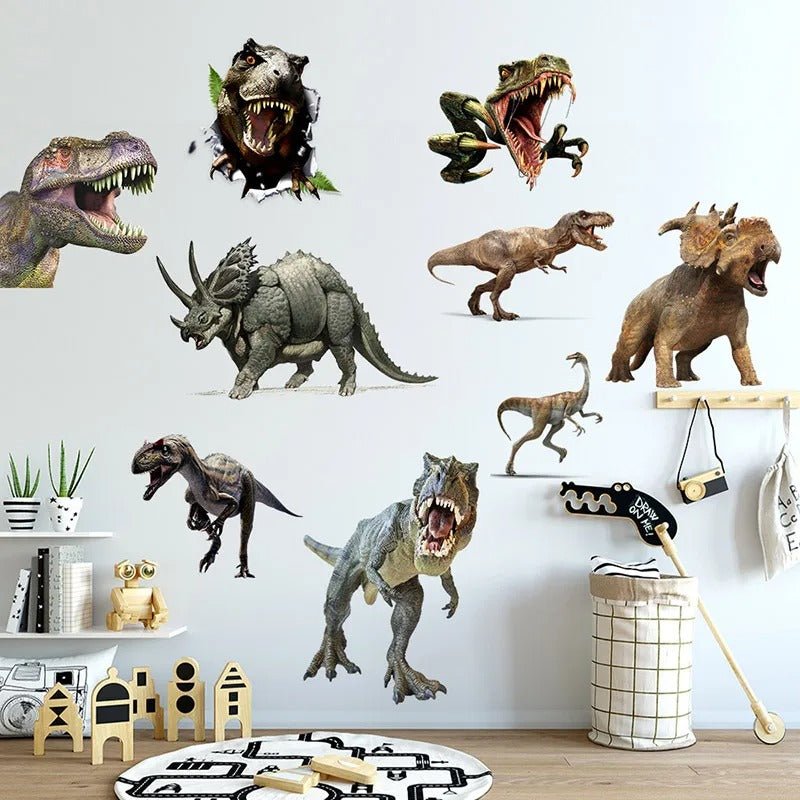 Stickers Chambre Dinosaure Mural