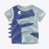 T-Shirt Dinosaure D'été Enfant