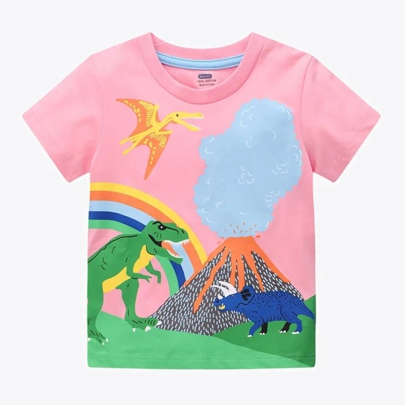 T-Shirt Dinosaure Fille