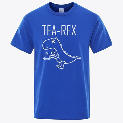 Tea Rex T-Shirt Adulte Bleu